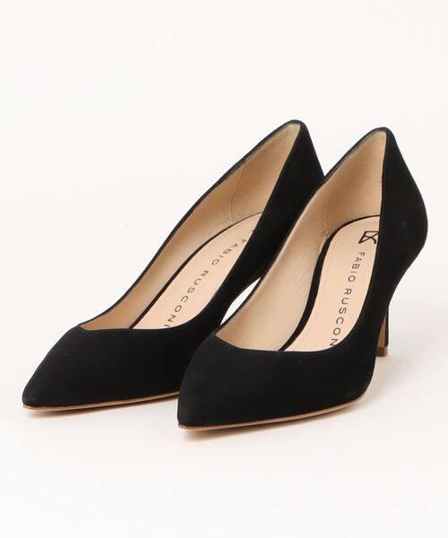 FABIO RUSCONI（ファビオルスコーニ）の「【FABIO RUSCONI/ファビオルスコーニ】ポインテッドトゥ レザー パンプス（パンプス・レディース・ブラック系その他/シルバー/ブラック系その他2/ブラック/ベージュ・36/37/38/39）」の3枚目の写真