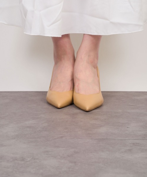 FABIO RUSCONI（ファビオルスコーニ）の「【FABIO RUSCONI/ファビオルスコーニ】ポインテッドトゥ レザー パンプス（パンプス・レディース・ブラック系その他/シルバー/ブラック系その他2/ブラック/ベージュ・36/37/38/39）」の10枚目の写真