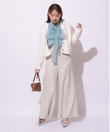 Mystrada（マイストラーダ）の「スパンコールニットジャケット（ニット