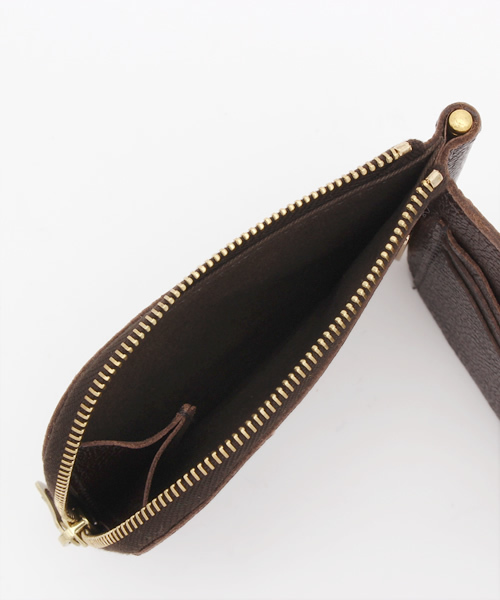 IL BISONTE（イルビゾンテ）の「IL BISONTE / ORIGINAL LEATHER / マネークリップウォレット（財布・レディース・ブラック/ダークブラウン/ライトブラウン/ナチュラル/ネイビー/オレンジ/オリーブ/グレー/レンガ/グリーン・FREE）」の21枚目の写真