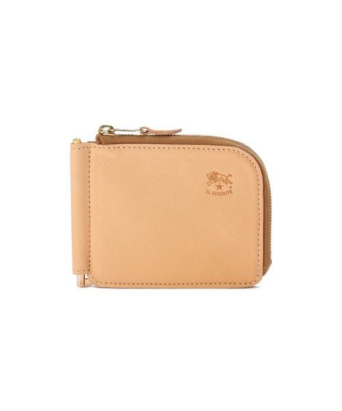 IL BISONTE（イルビゾンテ）の「IL BISONTE / ORIGINAL LEATHER / マネークリップウォレット（財布・レディース・ブラック/ダークブラウン/ライトブラウン/ナチュラル/ネイビー/オレンジ/オリーブ/グレー/レンガ/グリーン・FREE）」の6枚目の写真