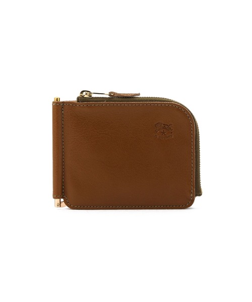 IL BISONTE（イルビゾンテ）の「IL BISONTE / ORIGINAL LEATHER / マネークリップウォレット（財布・レディース・ブラック/ダークブラウン/ライトブラウン/ナチュラル/ネイビー/オレンジ/オリーブ/グレー/レンガ/グリーン・FREE）」の7枚目の写真
