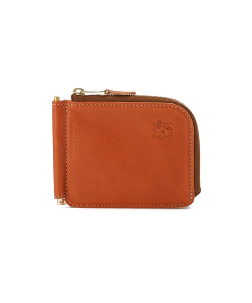 IL BISONTE（イルビゾンテ）の「IL BISONTE / ORIGINAL LEATHER / マネークリップウォレット（財布・レディース・ブラック/ダークブラウン/ライトブラウン/ナチュラル/ネイビー/オレンジ/オリーブ/グレー/レンガ/グリーン・FREE）」の5枚目の写真