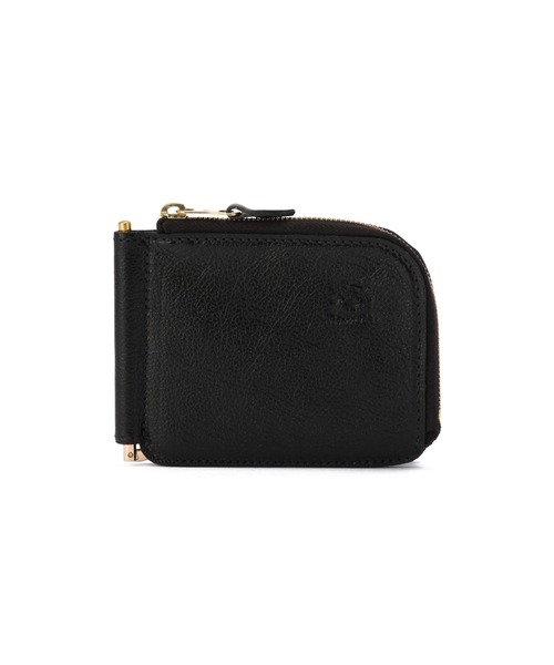 IL BISONTE（イルビゾンテ）の「IL BISONTE / ORIGINAL LEATHER / マネークリップウォレット（財布・レディース・ブラック/ダークブラウン/ライトブラウン/ナチュラル/ネイビー/オレンジ/オリーブ/グレー/レンガ/グリーン・FREE）」の2枚目の写真