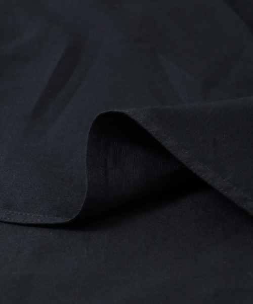 Ticca リネンシャツジャケット　黒 TICCA（ティッカ）の「TICCA コットンリネンシャツジャケット