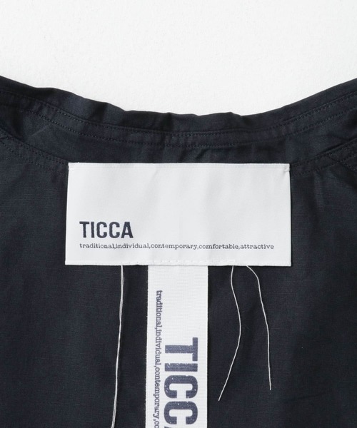 TICCA（ティッカ）の「TICCA コットンリネンシャツジャケット