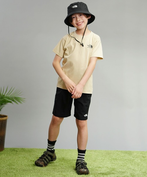 THE NORTH FACE(ザノースフェイス)の「THE NORTH FACE/ザ・ノース・フェイス CLASS V SHORT キッズ 撥水 刺繍ロゴ UVケア NBJ42430(その他パンツ・キッズ・アーミー/ブラック・120cm/110cm/100cm/150cm/140cm/130cm)」の6枚目の写真