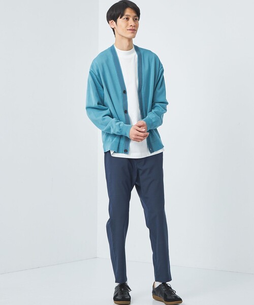 green label relaxing（グリーンレーベルリラクシング）の「TWウォッシャブルトロ ユーティリティー パンツ 9分丈 -ウォッシャブル・ストレッチ・防シワ-（その他パンツ・メンズ・グレー/ブラック/ネイビー/モカ/ロイヤルブルー・S/L/XL/M/XS）」の6枚目の写真