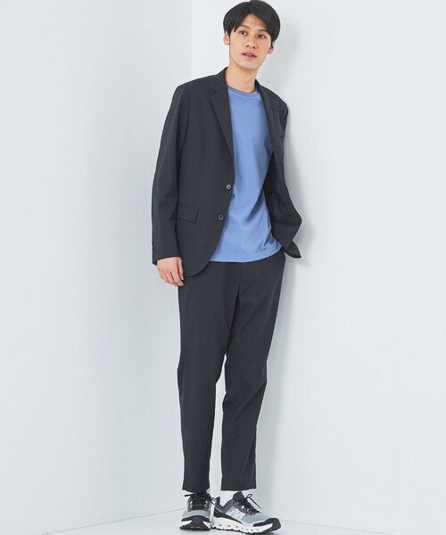 green label relaxing（グリーンレーベルリラクシング）の「TWウォッシャブルトロ ユーティリティー パンツ 9分丈 -ウォッシャブル・ストレッチ・防シワ-（その他パンツ・メンズ・グレー/ブラック/ネイビー/モカ/ロイヤルブルー・S/L/XL/M/XS）」の14枚目の写真