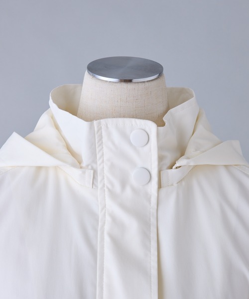 one after another NICE CLAUP（ワンアフターアナザーナイスクラップ）の「フードが取り外せる/マルチミドルマウンテンパーカー（マウンテンパーカー・レディース・ベージュ/グレー系その他/アイボリー・FREE）」の19枚目の写真