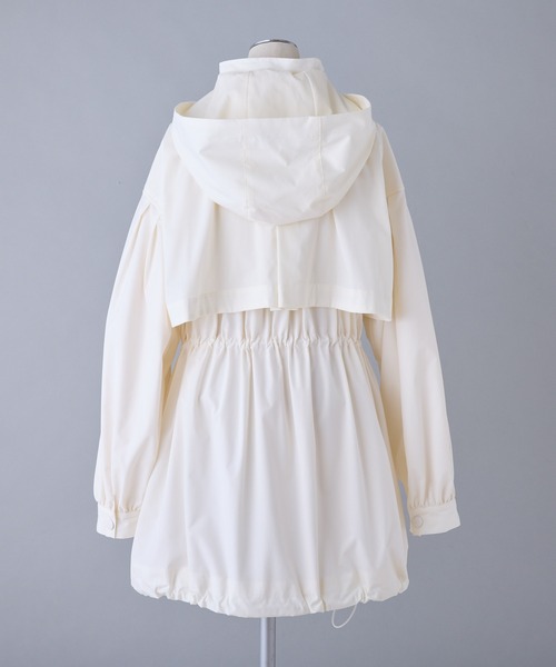 one after another NICE CLAUP（ワンアフターアナザーナイスクラップ）の「フードが取り外せる/マルチミドルマウンテンパーカー（マウンテンパーカー・レディース・ベージュ/グレー系その他/アイボリー・FREE）」の18枚目の写真