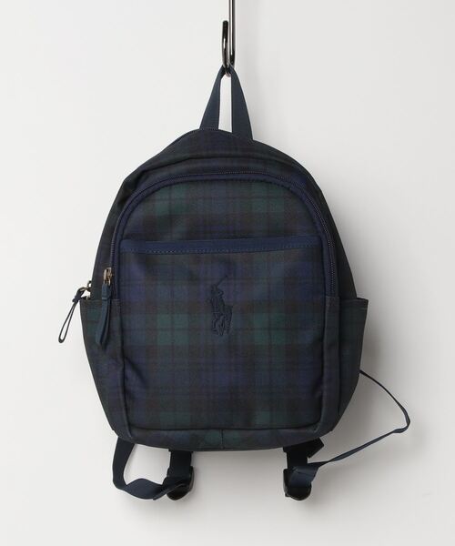 POLO RALPH LAUREN CHILDRENSWEAR（ポロ ラルフ ローレン チルドレンズウェア）の「Big Pony スモール バックパック（バックパック/リュック・キッズ・ブラック系1・ONE）」の6枚目の写真