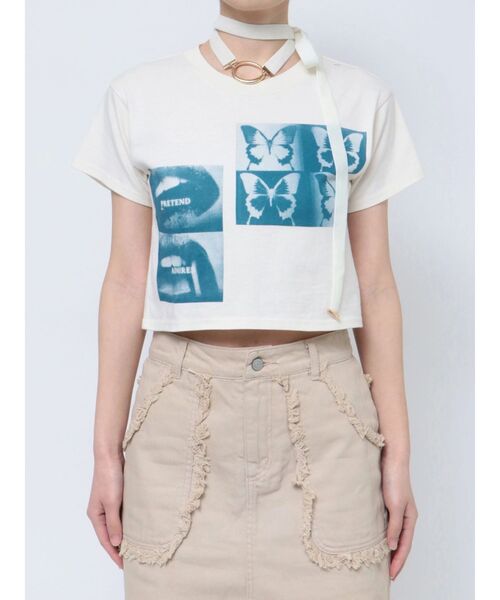 jouetie（ジュエティ）の「2WAYモチーフリボンチョーカー（チョーカー・レディース・オフホワイト/ブラック・FREE）」の19枚目の写真