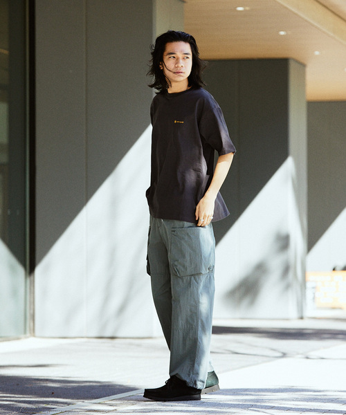 Snow Peak(スノーピーク)の「SNOW PEAK × JOURNAL STANDARD / 別注 UCCP Mt. Tanigawa Tshirt(Tシャツ/カットソー・メンズ・ホワイト/ブラック系その他・LARGE/MEDIUM/X-LARGE)」の4枚目の写真