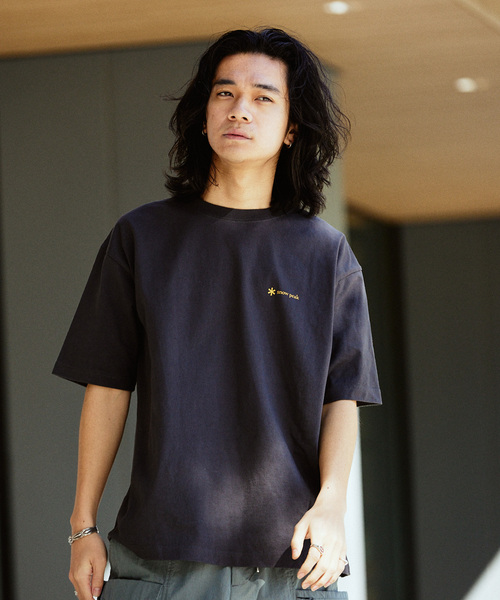 Snow Peak(スノーピーク)の「SNOW PEAK × JOURNAL STANDARD / 別注 UCCP Mt. Tanigawa Tshirt(Tシャツ/カットソー・メンズ・ホワイト/ブラック系その他・LARGE/MEDIUM/X-LARGE)」の6枚目の写真