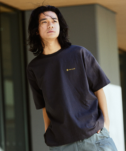 Snow Peak(スノーピーク)の「SNOW PEAK × JOURNAL STANDARD / 別注 UCCP Mt. Tanigawa Tshirt(Tシャツ/カットソー・メンズ・ホワイト/ブラック系その他・LARGE/MEDIUM/X-LARGE)」の7枚目の写真