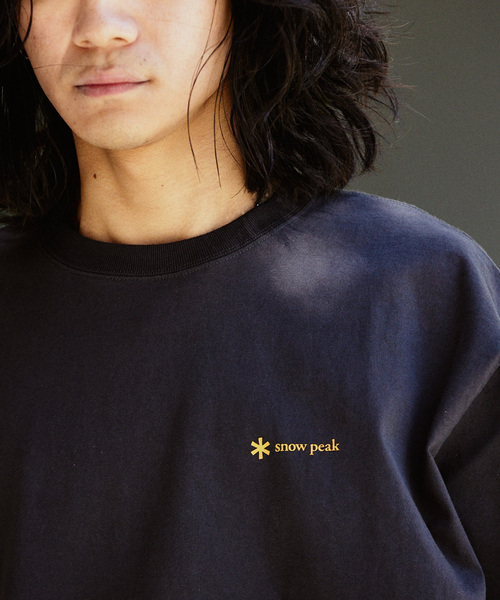 Snow Peak(スノーピーク)の「SNOW PEAK × JOURNAL STANDARD / 別注 UCCP Mt. Tanigawa Tshirt(Tシャツ/カットソー・メンズ・ホワイト/ブラック系その他・LARGE/MEDIUM/X-LARGE)」の10枚目の写真