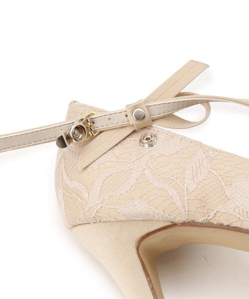 ESPERANZA(エスペランサ)の「サイドオープンリボン付きヒールパンプス 結婚式二次会 パーティー 24SS(パンプス・レディース・ブラック系8/ベージュ系8・22.0cm/22.5cm/23.0cm/23.5cm/24.0cm/24.5cm)」の13枚目の写真