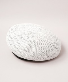 村*涼様 キジマタカユキ　ニット　セーラーハット KIJIMA TAKAYUKI(キジマ タカユキ)のLINEN HAND KNIT SAILOR HAT