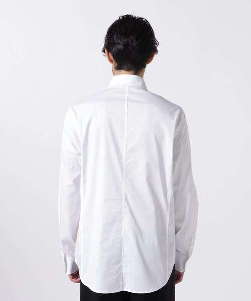 FranCisT_MOR.K.S.（フランシストモークス）の「FranCisT_MOR.K.S./フランシスト モークス/PREMIUM STRETCH POPLIN TAILOR SHIRT/MS3069（シャツ/ブラウス・メンズ・ホワイト/ブラック・4/3/2）」の7枚目の写真