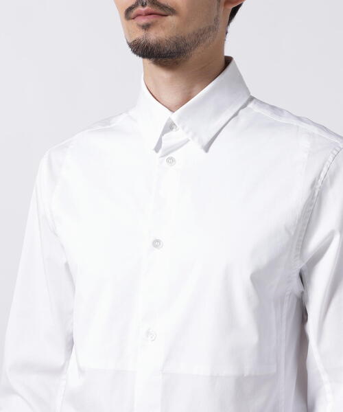 FranCisT_MOR.K.S.（フランシストモークス）の「FranCisT_MOR.K.S./フランシスト モークス/PREMIUM STRETCH POPLIN TAILOR SHIRT/MS3069（シャツ/ブラウス・メンズ・ホワイト/ブラック・4/3/2）」の8枚目の写真