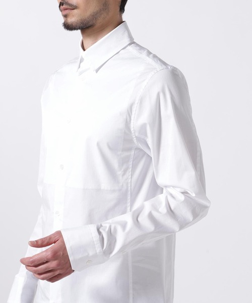 FranCisT_MOR.K.S.（フランシストモークス）の「FranCisT_MOR.K.S./フランシスト モークス/PREMIUM STRETCH POPLIN TAILOR SHIRT/MS3069（シャツ/ブラウス・メンズ・ホワイト/ブラック・4/3/2）」の9枚目の写真