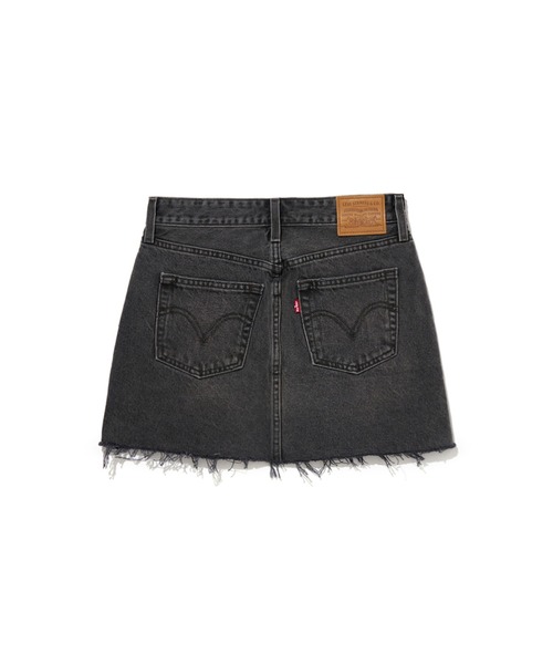 Levi's（リーバイス）の「Levi's/リーバイス RECRAFTED スカート ブラック FIFTH DIMENSION（デニムスカート・レディース・ブラック・23inch/24inch/26inch/27inch/28inch/25inch）」の3枚目の写真