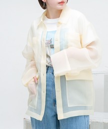 KBF | WIDEシルエットシアーカバーオール(カバーオール)