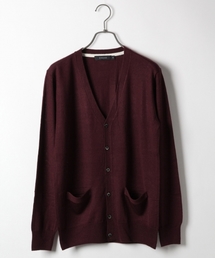 RAGEBLUE | 【スペイン産ウール使用】ニットVカーデ/566799(ニット/セーター)