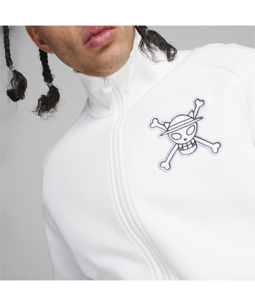 PUMA T7 ジップアップ　ジャージ　セットアップ ブラック/ホワイト PUMA T7 ジップアップ ジャージ セットアップ ブラック/ホワイト