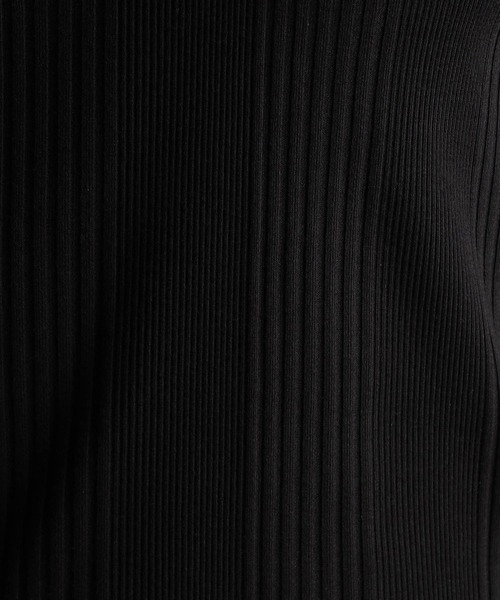 NICOLE CLUB FOR MEN（ニコルクラブフォーメン）の「ランダムテレコ・リップルボーダータンクトップ（タンクトップ・メンズ・グレー系/ブラック/ホワイト系/オレンジ系/ホワイト・LARGE/MEDIUM）」の14枚目の写真