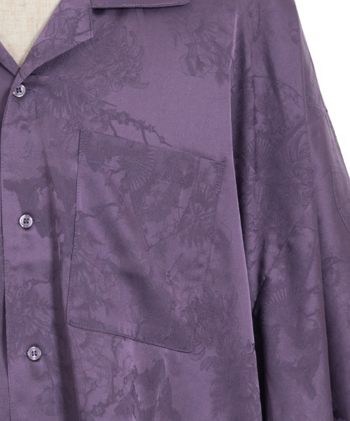 AXES-X（アクシーズエックス）の「扇子ジャカード着物スリーブ