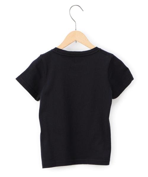 coen（コーエン）の「【coen kids】PARKIES(パーキーズ）ベースボールTシャツ(100～150cm)（Tシャツ/カットソー・キッズ・ネイビー/オフホワイト・100/110/130/150/120/140）」の9枚目の写真
