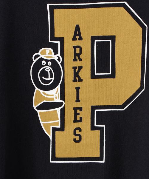 coen（コーエン）の「【coen kids】PARKIES(パーキーズ）ベースボールTシャツ(100～150cm)（Tシャツ/カットソー・キッズ・ネイビー/オフホワイト・100/110/130/150/120/140）」の5枚目の写真