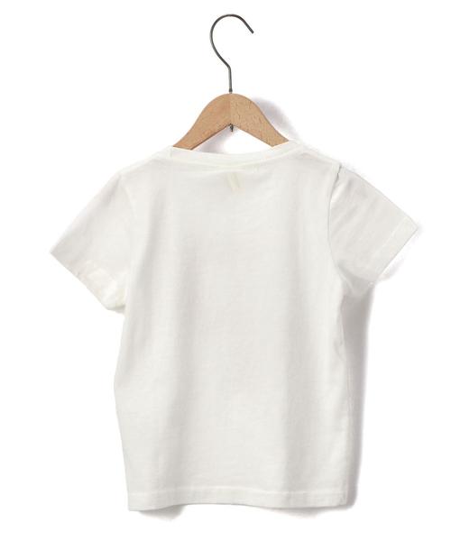 coen（コーエン）の「【coen kids】PARKIES(パーキーズ）ベースボールTシャツ(100～150cm)（Tシャツ/カットソー・キッズ・ネイビー/オフホワイト・100/110/130/150/120/140）」の6枚目の写真