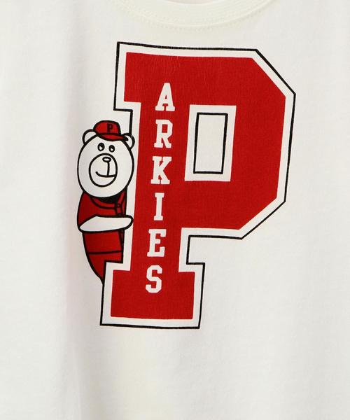 coen（コーエン）の「【coen kids】PARKIES(パーキーズ）ベースボールTシャツ(100～150cm)（Tシャツ/カットソー・キッズ・ネイビー/オフホワイト・100/110/130/150/120/140）」の8枚目の写真