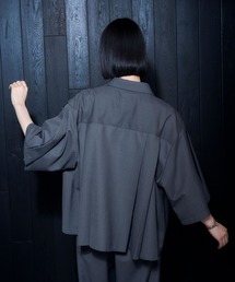 HARE | 【SET UP対応】YOSEショートプリーツシャツ(HARE)(シャツ/ブラウス)