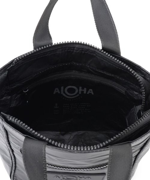 ALOHA（アロハ）の「【ALOHA COLLECTION】Monochrome Crossbody クロスボディバッグ／W18×H20（トートバッグ・レディース・ブラック/オリーブ/キャメル・FREE）」の5枚目の写真