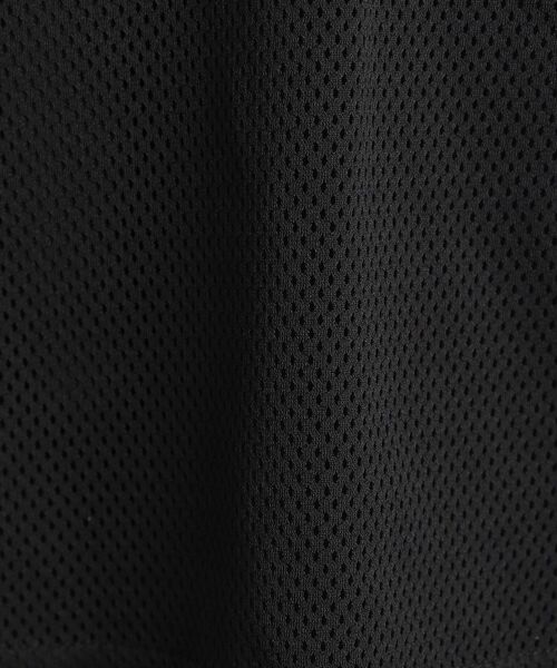 adabat（アダバット）の「◆レイヤード風 半袖モックネックプルオーバー（Tシャツ/カットソー・レディース・ブラック/ホワイト・42/40/38/36）」の15枚目の写真