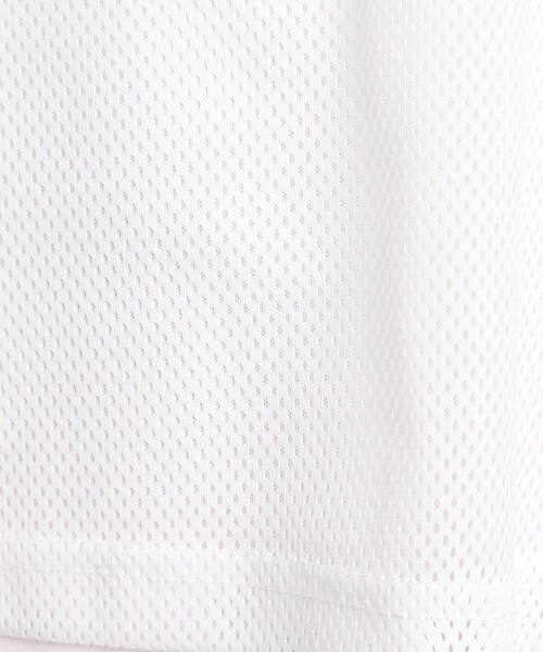 adabat（アダバット）の「◆レイヤード風 半袖モックネックプルオーバー（Tシャツ/カットソー・レディース・ブラック/ホワイト・42/40/38/36）」の4枚目の写真