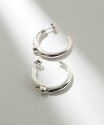 【PHILIPPE AUDIBERT】モダンフープピアス ゴールド Bo Mesa laiton ※BO6334