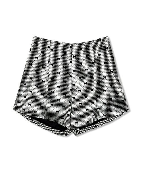 ANDGEEBEE(アンジービー)の「センターラインショートパンツ(その他パンツ・レディース・ホワイト/ブラック・FREE)」の6枚目の写真