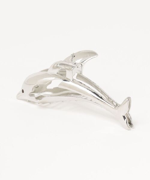 セール】【HIKA】メタルイルカヘアクリップ（バレッタ/ヘアクリップ