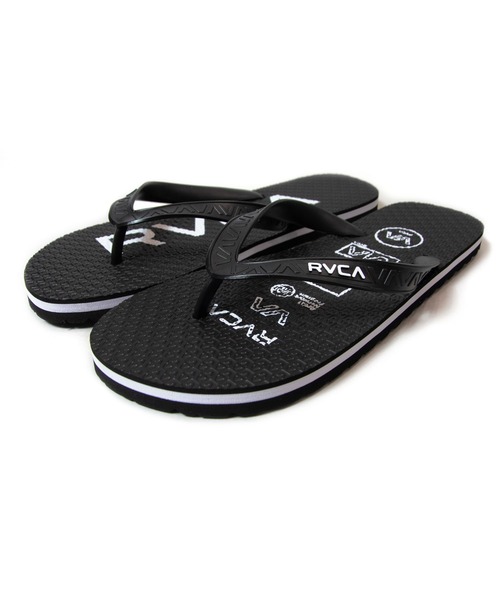 RVCA(ルーカ)の「RVCA TRENCH TOWN SANDAL2(サンダル・メンズ・オレンジ/ブラック・26.0cm/27.0cm/28.0cm)」の1枚目の写真