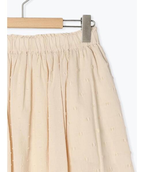 Samansa Mos2（サマンサ モスモス）の「ドビーパッチワークスカート（スカート・レディース・キナリ/オフホワイト/ブラック・F）」の8枚目の写真