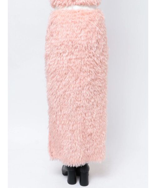 CALNAMUR（カルナムール）の「フェザーライクタイトスカート（スカート・レディース・ピンク/ブラック/アイボリー・FREE）」の11枚目の写真