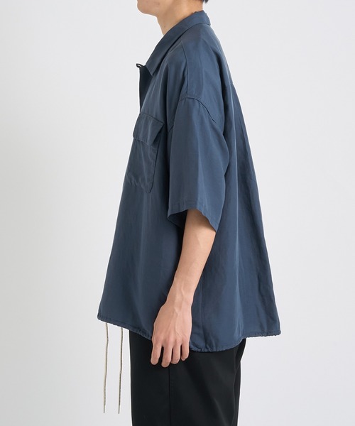 nanamica / ナナミカ】 Open Collar S/S Shirt/オープンカラー