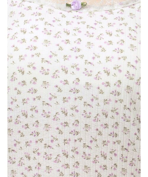 jouetie（ジュエティ）の「フラワーカットキャミワンピース（ワンピース・レディース・オフホワイト/ボルドー/ネイビー/ブラウン・MEDIUM）」の8枚目の写真