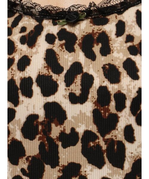 jouetie（ジュエティ）の「フラワーカットキャミワンピース（ワンピース・レディース・オフホワイト/ボルドー/ネイビー/ブラウン・MEDIUM）」の6枚目の写真