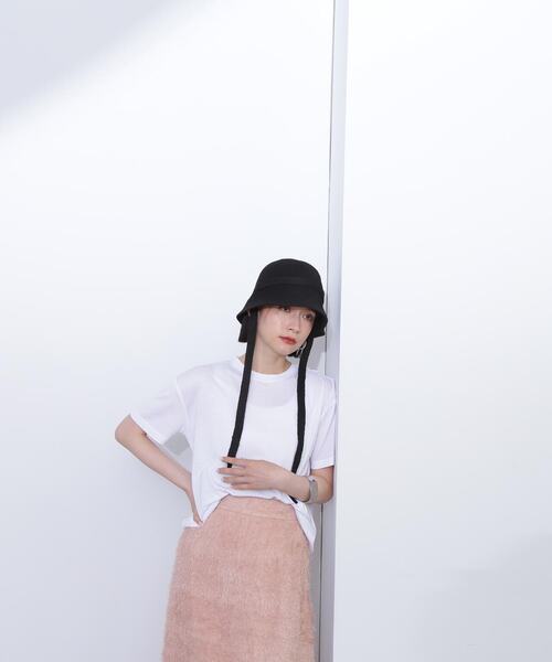 N.(N. Natural Beauty Basic)(エヌエヌナチュラルビューティーベーシック)の「◆シアー半袖Tシャツ(Tシャツ/カットソー・レディース・ホワイト/チャコールグレー/オレンジ・MEDIUM)」の21枚目の写真